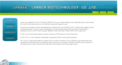 Desktop Screenshot of lanner-instruments.com
